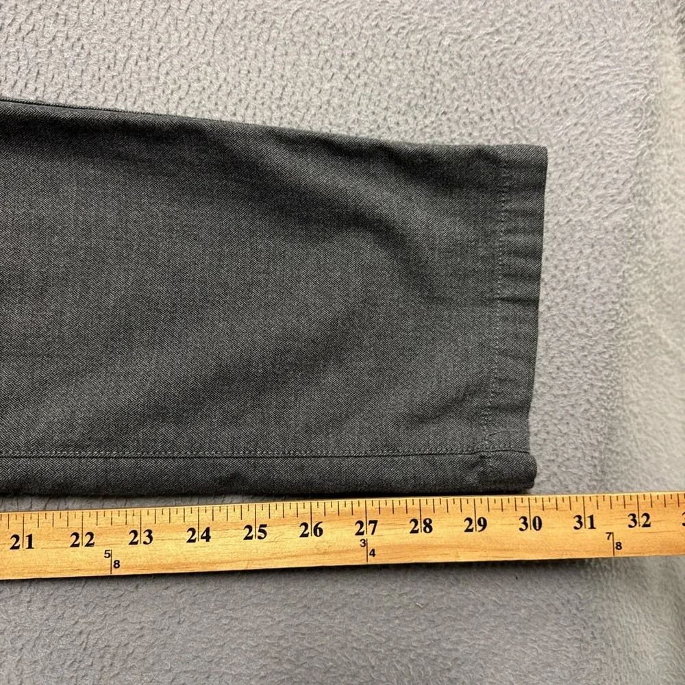 Banana Republic Pants Mens 31x32 (Fits 32x30) Gray Kentfield Slim Herringbone